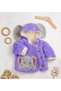 Baby Hooded Winter Jacket—Cute Design, Plush Coat - 2