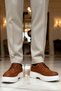 Men's Lace-Up Casual Athletic Classic Shoes with Thick Soles, Orthopedic Lining, Non-Slip, Comfortable, Modern - 3