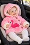 Baby Hooded Winter Jacket—Cute Design, Plush Coat
