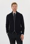 Double-Zip, 100% Cotton Brioche Knit Sweater - 2