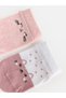 I Embroidered Baby Girl Booties Socks 3-Piece Set from Freezen Store - 4