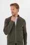 Double-Zip, 100% Cotton Brioche Knit Sweater - 6