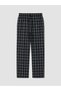 Quality Pieces from Çelebi Store Standard Fit Checked Embroidered Men's Pajama Bottoms - 8