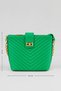Sidney Women's Quilted Hand and Shoulder Bag—Green - 3