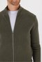 Double-Zip, 100% Cotton Brioche Knit Sweater - 7