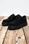 Men's Lace-Up Suede Casual Classic Derby Shoes with Thick Soles, Lined, Non-Slip Outsole, and Comfortable Fit