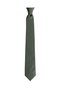 Green Silk Tie with Black Stripes – 7.5 cm wide - 7
