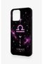 iPhone 12 Pro Max Compatible Libra-Themed Patterned Silicone Case - 4