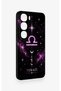 Vivo V40 Lite 5G-Compatible Libra-Themed Patterned Silicone Case - 3