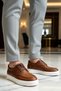 Men's Lace-Up Casual Athletic Classic Shoes with Orthopedic Insoles, Non-Slip Soles, Comfortable, Relaxed, Modern - 2