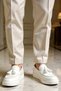 Men's Laceless, Tasseled, Leather, Sneakers, Orthopedic Insoles, Non-Slip Sole, and Lined - 4