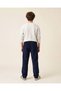 Senior Boys Navy Corduroy Trousers - 4