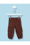 Infant Boys Brown Cargo Joggers - 4