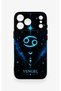 iPhone 17 Pro Max Compatible Silicone Case with Cancer Zodiac Sign Pattern - 2