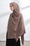 SOLEA JACQUARD NORA PATTERNED SHALWAR - DARK MINK - 3