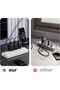 Electrical Power Strip, Extension Cord Plug 10 UK Socket & USB A&C, 2M, 15° - 6