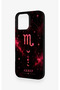 iPhone 16 Pro Max Compatible Silicone Case with Scorpio Zodiac Sign Design - 4