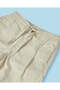Infant Boys Light Beige Baggy Pull-On Trousers - 2