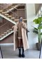 TRENCH COAT WITH A BELTED COLLAR AND PLAID LINING - 3