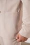 Classics Men's Slim Fit 6-Drop Pointed-Collar Double-Breasted Suit with Pockets and Polka Dots - 3