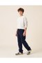 Senior Boys Navy Corduroy Trousers - 2