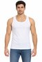 Men's 3-Pack Modal White Tank Tops, Men's Modal and Cotton Tank Tops with Wide Straps - 2