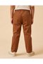 Boys Brown Cargo Trousers - 4