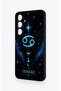 Samsung S24Fe Compatible Silicone Case with Cancer Zodiac Sign Pattern - 4