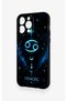 iPhone 14 Pro Max Compatible Silicone Case with Cancer Zodiac Sign Pattern - 4