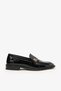 Beliss Black Patent Leather Women's Loafers