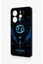 Redmi Note 14 4G-Compatible Cancer Zodiac-Themed Patterned Silicone Case - 4