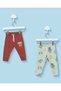 Infant Boys Rust Adventure Joggers (Pack Of 2)