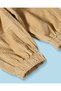 Infant Boys Beige Plain Cargo Trousers - 3
