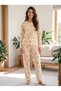 Women's Breathable Cotton Pajama Set, 4-Piece Bundle (M - L - XL - 2XL) | Soft, Breathable Loungewear Set - 5