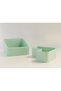 3D-Printed Pistachio Bowl - Dual-Chamber Shell Separator Serving Bowl - mint mint BZELDR05 - 2