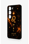 Vivo V40 Lite 5G-Compatible Leo Zodiac-Themed Patterned Silicone Case - 4