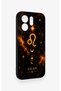 Vivo V70 5G-Compatible Leo Zodiac-Themed Patterned Silicone Case - 3