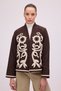 EMBROIDERED Melton JACKET