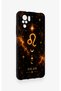 Redmi Note 10 and 10S Compatible Leo Zodiac-Themed Patterned Silicone Case - 3