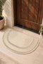 Mi̇rel Wicker Jute - Door Mat - Welcome Mat - Patterned - Wicker Mat - Decorative Stylish - Floor Mats - 2