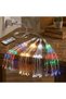Set of 4 Retractable Led Lights – Colorful Decorative Fiber Led Lights with 8 Different Light Modes, Remote Control, and USB Cable
