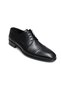 Men's Genuine Leather Classic Shoes, Black Summer Shoes - 2