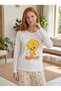 Women's Breathable Cotton Pajama Set, 4-Piece Bundle (M - L - XL - 2XL) | Soft, Breathable Loungewear Set - 5