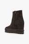 Sedna Anthracite Suede Leather Wedge Heel Boots - 2