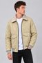 Winter Faux Leather Jacket with Fur-Trimmed Collar and Quilted Padding KMD 862_50543 - 5