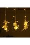 شريط إضاءة LED بـ 200 مصباح، 10 أشرطة، 2x2، 8 وظائف (ضوء النهار) (5496) - 4