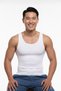 Belly Tightening and Firming Men's Athlete Corset 6050 White - 3