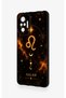 Redmi Note 10 Pro Compatible Leo Zodiac-Themed Patterned Silicone Case - 4