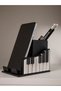 3D-Printed Desktop Organizer with Piano Key Design, Phone Stand, and Pen Holder BZELDR05