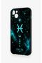 iPhone 14 Plus/15 Plus Compatible Silicone Case with Pisces-Themed Pattern - 4